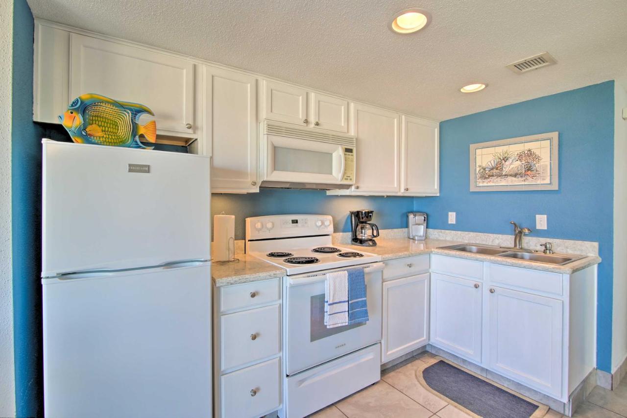 Sunny Oceanfront Condo On South Padre Island Beach Exterior foto